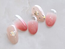 ルシェルアイ/ホロフラワー☆オフィスピンク