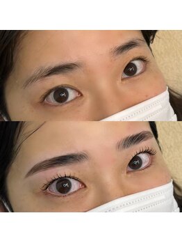 ロレインブロウ 上大岡駅前店/まつ毛パーマ＋眉毛WAX