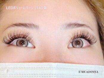 リッカドンナ 南森町店(E'RICADONNA)/LED×ボリュームラッシュ１４０
