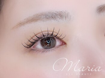 マリアアイビューティー 西梅田(Maria Eye Beauty)の写真/【束感LEDマツエク】持続力◎オイルクレンジングOKのLEDマツエクが大人気!!デザイン持ち込みOKのコースも♪