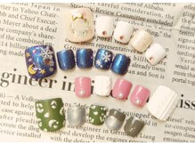 ネイルギャラリーアヴァン(NAIL GALLERY Avant)/秋冬フツトアートネイル