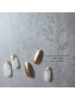 ネイルサロンクリアヴィラ(nail salon clear villa)/nuance designコース￥9990