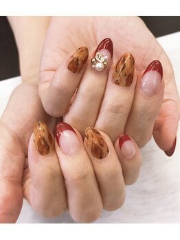 塗りかけネイル☆