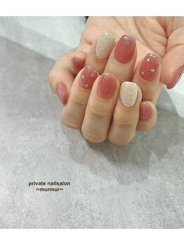 プライベート ネイルサロン マーマ(murmur)/シンプルネイル