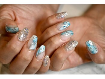ウノプリール ネイル 茶屋町店(unopulir nail)/【ニュアンスアート】