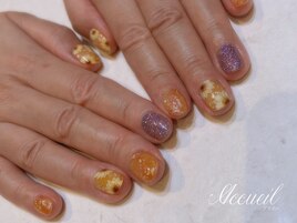 向日葵nail