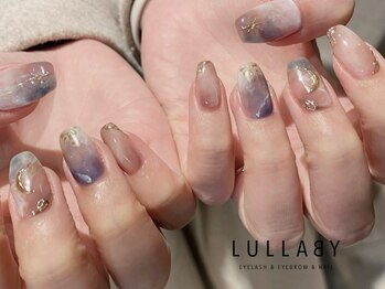 ララバイ 吉祥寺店(LULLABY)の写真/イベントや結婚式ネイルはキラキラスト-ンで華やかに♪スト-ンは好きなだけ!持込み90分やり放題¥8040～