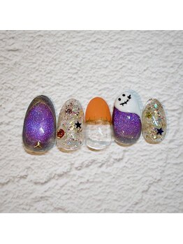 ティアモ(Ti Amo)/ハロウィンネイル♪