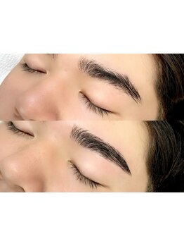 アイブロウメニューがあるサロン