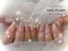 ネイルプラザ 河原町OPA店(NAIL PLAZA)/ツイードネイル
