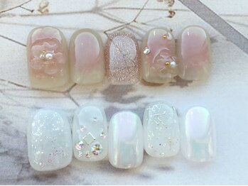 ココロ 新橋(kokoro)の写真/【毎月変わる定額design☆】大人気の定額デザインご用意しております！手書きアート自信あり◎