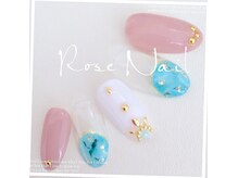 ローズネイル(Rose Nail)の雰囲気（￥5000/￥6000/￥7000の定額で通いやすいサロン☆）