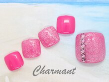 シャルマン(Charmant)/【FOOT】ピンク