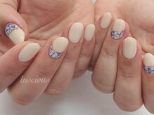 ラシェスキタモト (luscius kitamoto)/春のブルーフラワー