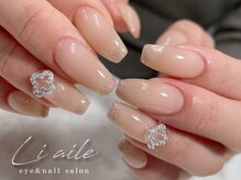 リエル(liaile)/シンプルヌーディーネイル