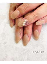 クロレ(COLORE)/シンプル大人ネイル♪