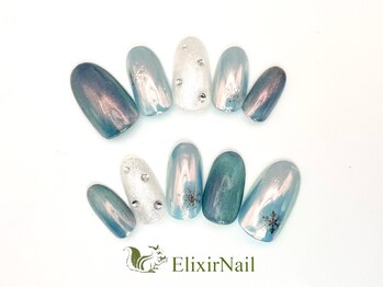 エリクサーネイル 神田(Elixir Nail)/シンプル/クーポン使用
