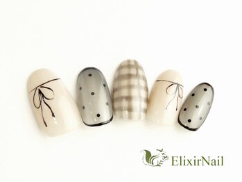 エリクサーネイル 五反田(Elixir Nail)/定額b カジュアル/クーポン使用