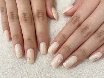 エムスラッシュ ネイル センター北店(M.SLASH)/パラジェル ミモザ