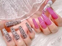 ジョアアンジェ 福島店(joieange)/ツイードネイル