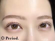 ピリオド 赤坂(Period.)/ハリウッドブロウ×まつ毛パーマ