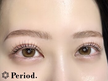 ピリオド 赤坂(Period.)/ハリウッドブロウ×まつ毛パーマ