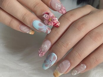 LUMINA NAILS/アート カラフル