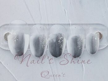 ネイルズシャインクイーンズ(nail's Shine Queen's)/クリアグラデーションアート