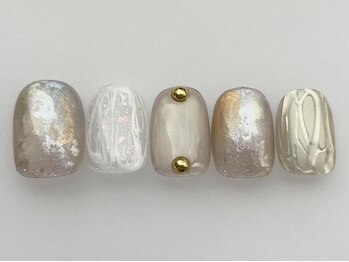 アイネイルズ 池袋店(I-nails)/ゴールドミラー
