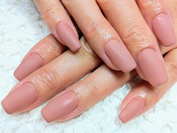 エムネイル(M Nail)/ショートスカルプ・マット仕上げ