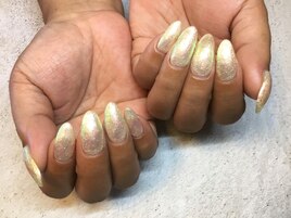 ネオンラメネイル