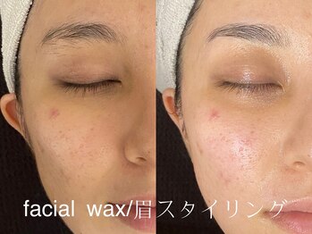 プレジール(plaisir)/フェイシャルワックス＋眉スタ