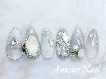 アムールネイル 新宿西口店(Amour Nail)/韓国ワンホン　ゴージャスコース