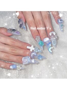 ワイズ 久屋大通(Y's)/スカルプフルアートパーツ付放題