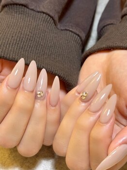 ネイルアンドアイラッシュサロンR/チップスカルプワンカラー