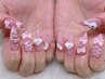 新人スカルプ3dつけ放題13500円★Beginner Acryl nails 3dDesign