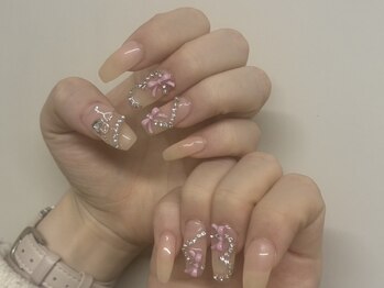 モア(Mois)の写真/豊富なパーツ×再現性が大好評！トレンドのワンホンネイル＆韓国ネイルなどのSNS映えするデザインが得意◎