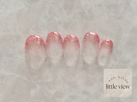 シンプルラメグラデーション