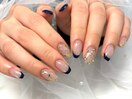ビジューネイル/宝石ネイル