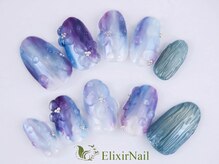エリクサーネイル 新橋(Elixir Nail)/定額c やり放題／クーポン使用