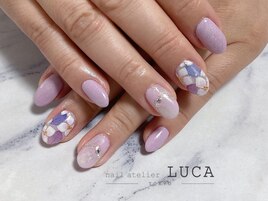 W-682 ピンクパープル紫陽花