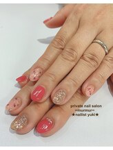 プライベート ネイルサロン マーマ(murmur)/押し花ネイル