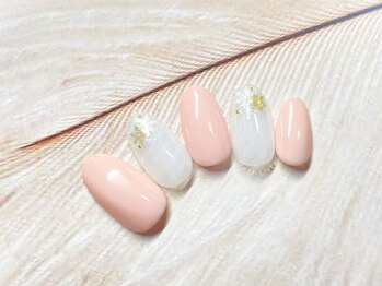 エストリブレ(estLivre)/雪の結晶ネイル