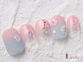 春色桜マットネイル8480円