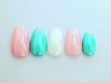 ネイルサロン アビー グランデュオ蒲田店(abbie)/ホワイトミラ-¥10,890