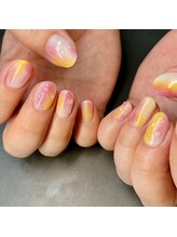爪屋べっぴん堂/桃ネイル