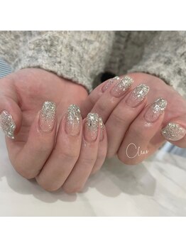 クリア(Clear)/キラキラネイル♪