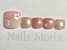 ネイルズ ストーリア(Nails Storia Salon&School)/フットアートデザイン