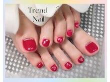 トレンドネイルスタジオ(Trend Nail Studio)/ワンカラー フットネイル