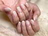 《Hand》フレンチ(クリアベース)   80min 新規¥6500/再来¥7000
